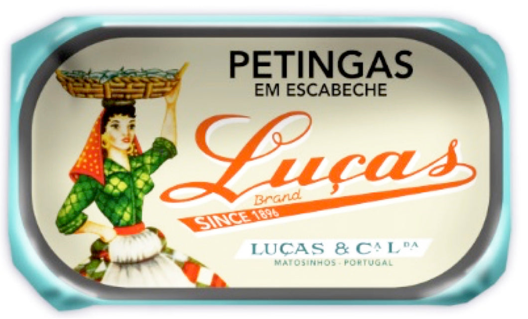 Luças - Small Sardines in Pickled Sauce