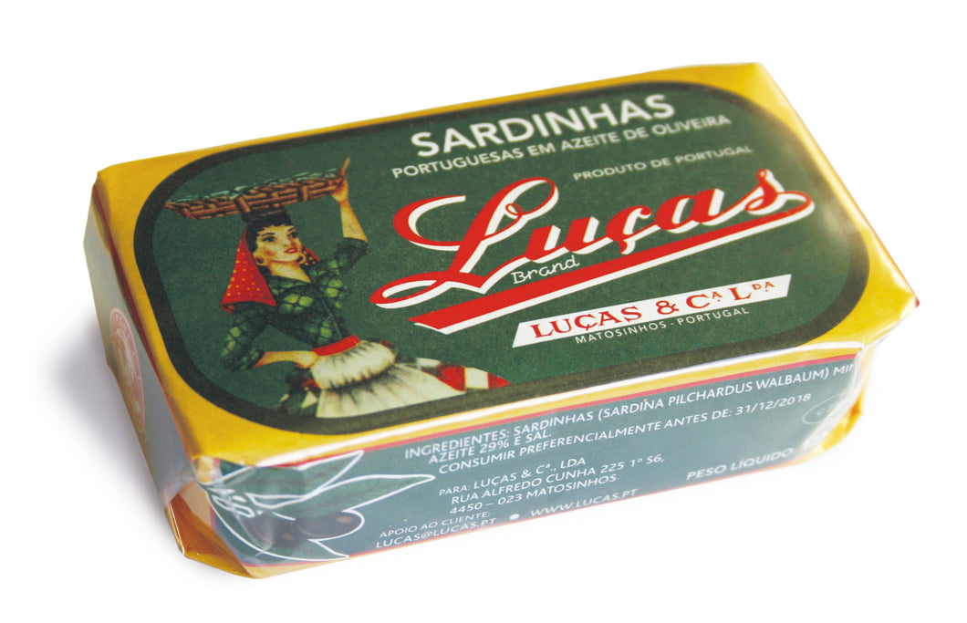 Luças - Portuguese Sardines in Olive Oil