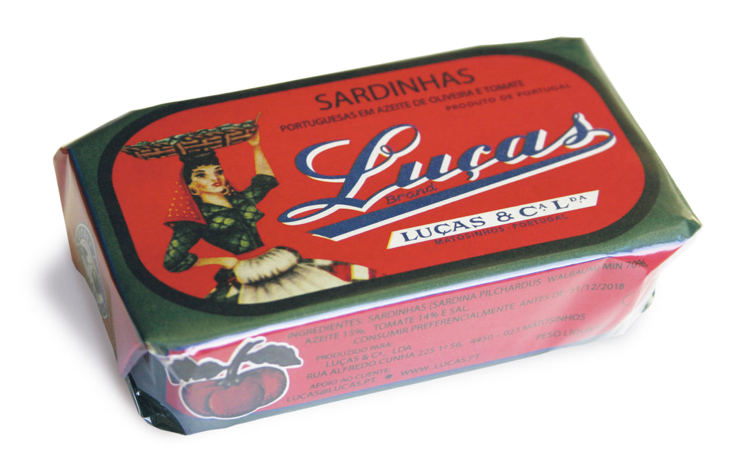 Luças - Portuguese Sardines in Olive Oil and Tomato